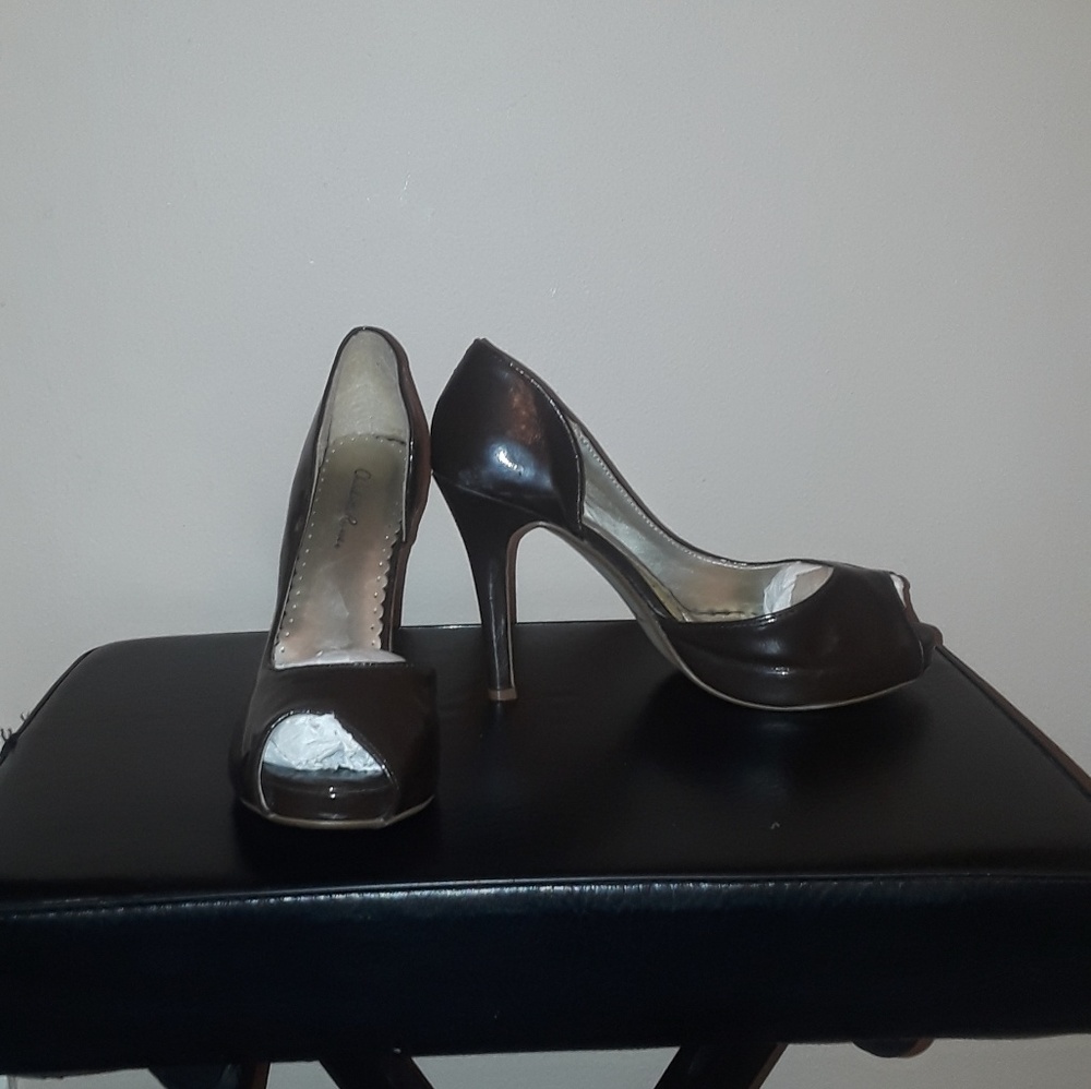 Charlotte Russe Peep Toe Heels